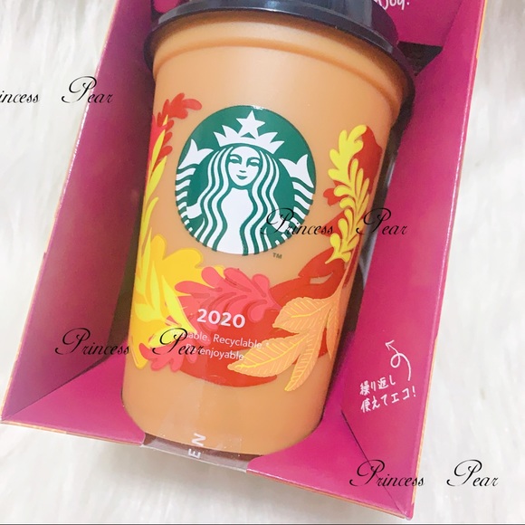 Starbucks Japan Fall Reusable Cup W Blend Coffee - Picture 6 of 6